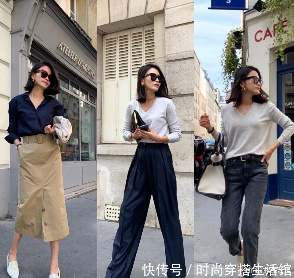 简约|?40+女人如何穿搭不显老?跟韩国博主这样穿,简约大方又高级