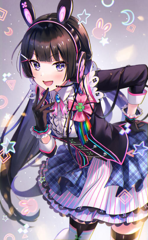 jk|傲娇清纯JK?月之美兔壁纸特辑