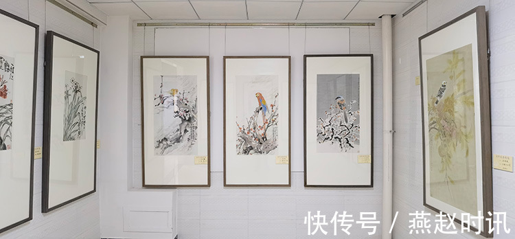 保定市|“红心永向党·丹青颂党恩”金涌焱、张馨羽中国画展举办