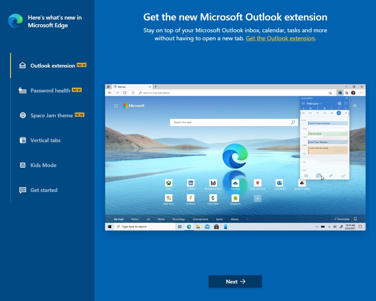密码|微软 Edge 92 浏览器体验：新增 Outlook 插件，可显示重复密码