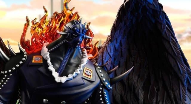 纹理|海贼王三灾烬的手办,每根羽毛纹理都清晰可见,这得花多少时间