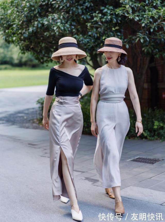 连体裤 女人过了50岁少穿高跟鞋,太伤脚!学三木妈妈这么穿,舒适又高级