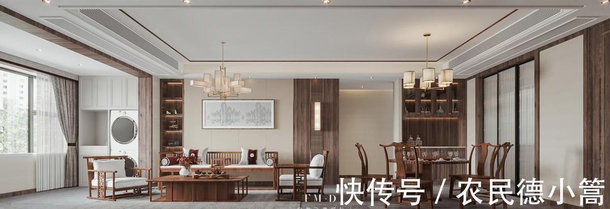 中式|135㎡的真实案例,告诉你养老房要装中式风,20万就能给老人体面