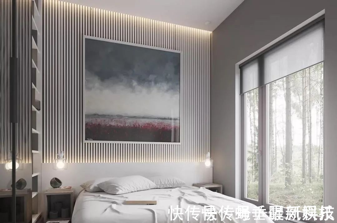 沉稳色|别再大白墙了!卧室色彩搭配也可以很高级!