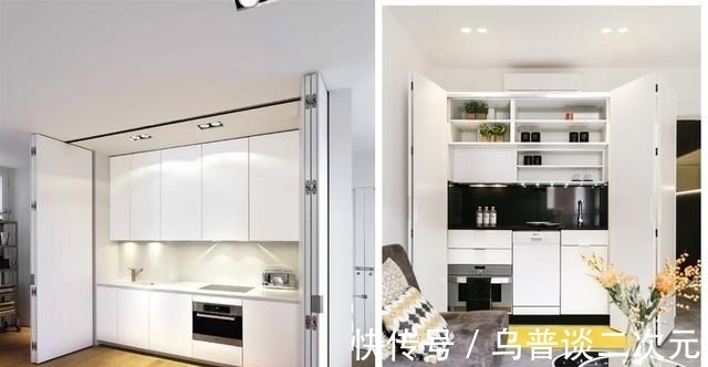 双厨|三分法布局厨房,知道的不多,藏柜里完全隐形,又可实现中西双厨