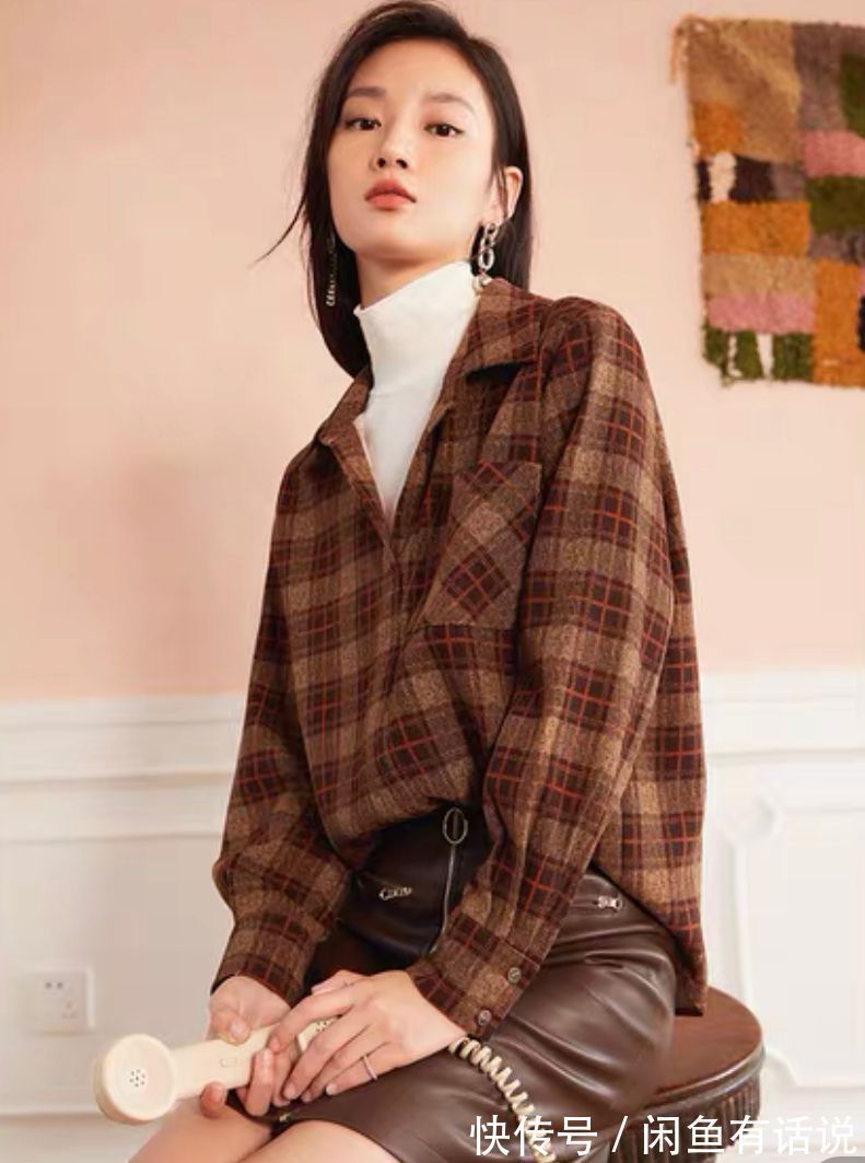 冬天|冬天火了一种衬衫叫“假两件”,做叠搭时髦又省事,关键还提气质