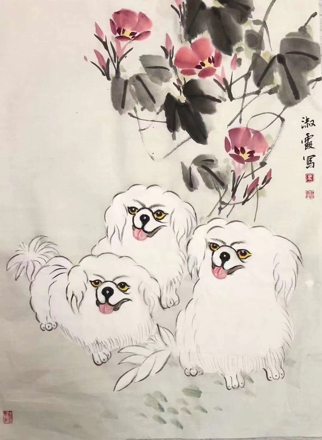 人物画!马淑霞国画作品请赏析