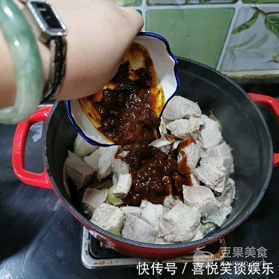 豆瓣酱|姥姥家的老味道 豆瓣酱焖牛肉