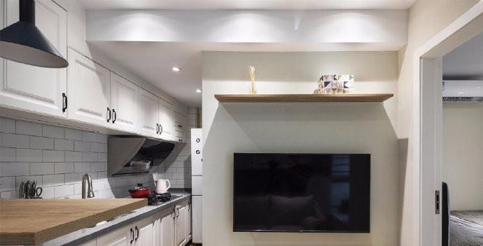 鞋柜|33平米超小户型，巴掌大的地方，厨房、客厅、卧室啥都有