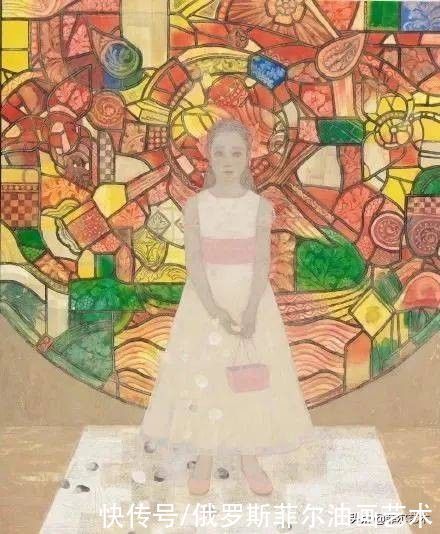 敦煌莫高窟|日本最优秀的青年女岩彩画家,她的作品太美了