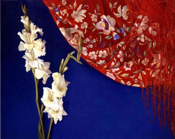 西班牙!西班牙艺术家 索莱达画中的女性,美丽动人!