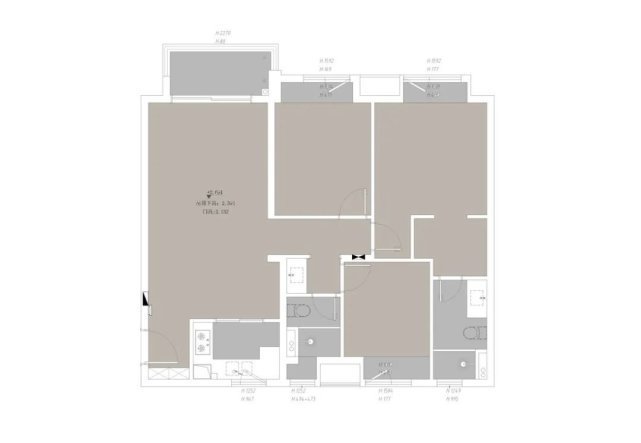 bedroom|118㎡现代风极致收纳,告别鸡肋空间,满屏高级感!