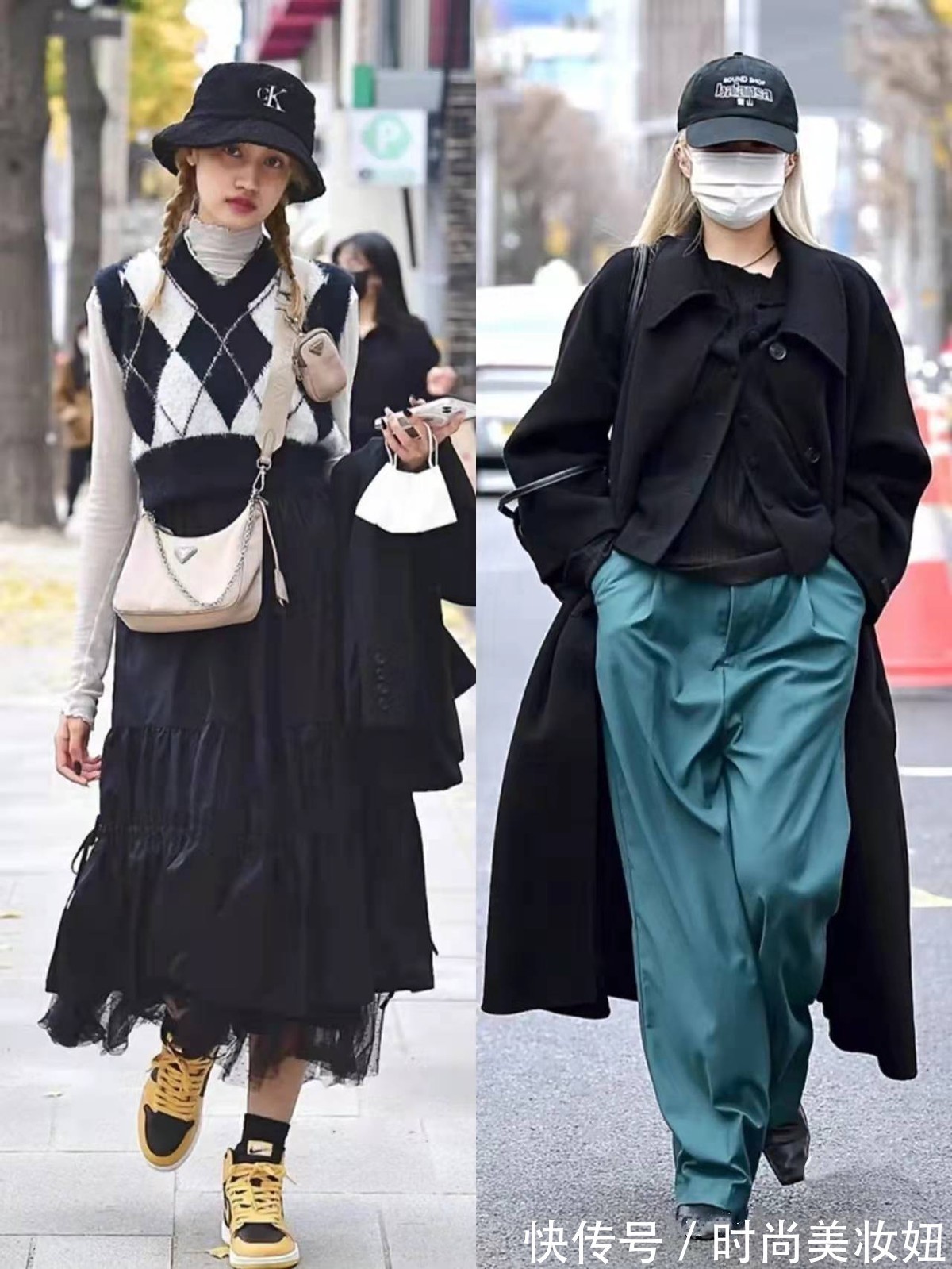 单调感 “韩国女生”日常穿搭有多时髦?看这些街拍穿搭造型,洋气又个性
