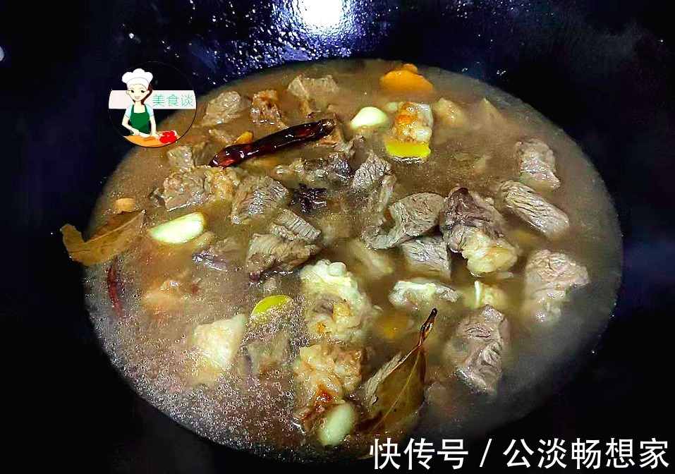 冷天|牛腩怎么炖更香更软烂老师傅教你3招,牛肉软烂没膻味,太香了