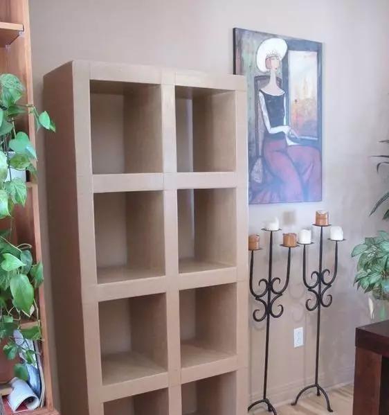 瓦楞纸|家里厚纸箱,以后统统留下来,一通粘贴,竟然连家具都不用买了