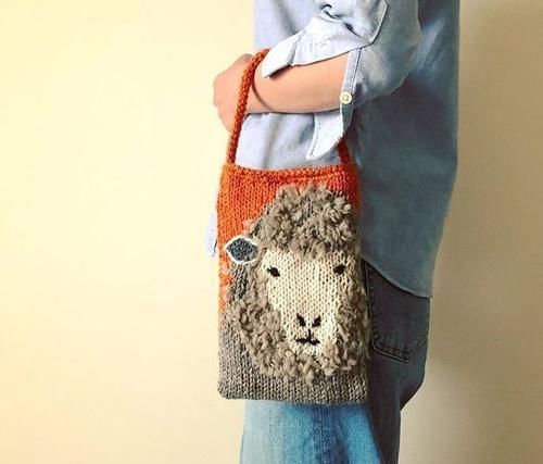 编织|把编织玩出新创意,棒针、钩针结合起来,提花也能用钩针表现