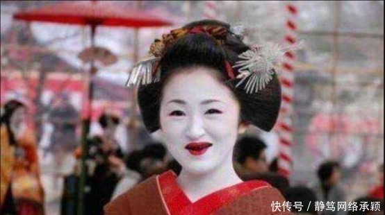 审美|日本女人的独特审美，大白脸、染黑齿和秃眉毛，小孩都会被吓哭