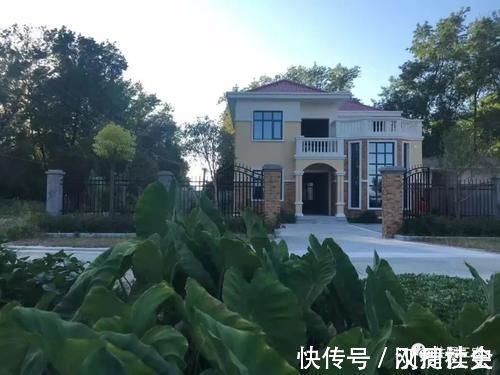 简欧别墅|农村自建二层简欧别墅,面宽11.4米,5室1厅,美观大气,真不错