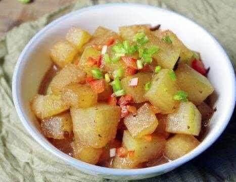 美食推荐：豆豉冬瓜，酸辣拌豆腐，韭菜炒香干，爆炒大虾的做法