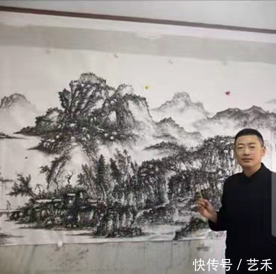 荣宝斋画院|云山居山水画家孟庆海先生作品展示