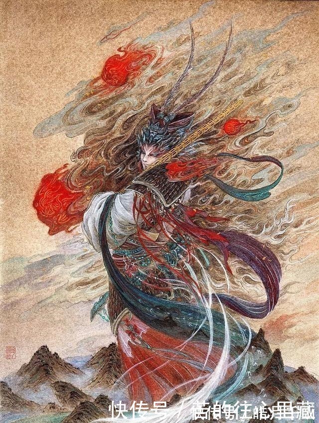 杉泽&90后画师把山海经异兽画活了,成功吸引1000多万粉