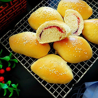 杂粮果酱橄榄包