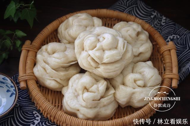 好看|又找到一种花卷新做法,不用拧,倍儿好看,手残党也能一次成功