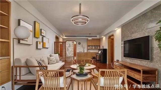 现代|新中式客厅电视墙，儒雅端庄，华丽大方！新中式客厅电视墙，儒雅端庄，华丽大方！