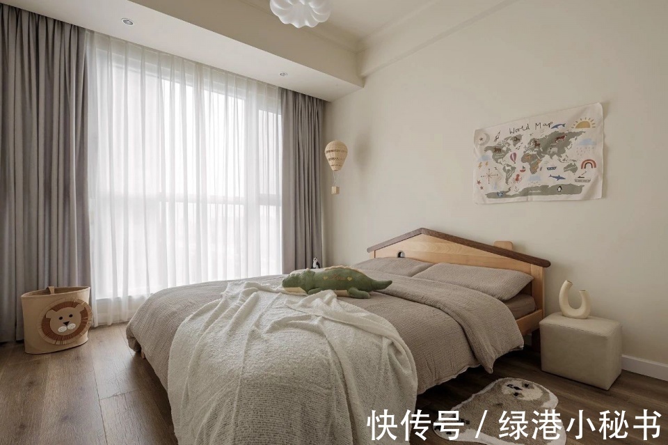 案例|装修案例欣赏:现代简约的温柔配色,令人身心放松!