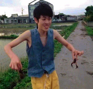 |搞笑GIF趣图:和同事打赌谁输了,谁去老板办公室向老板女儿表白