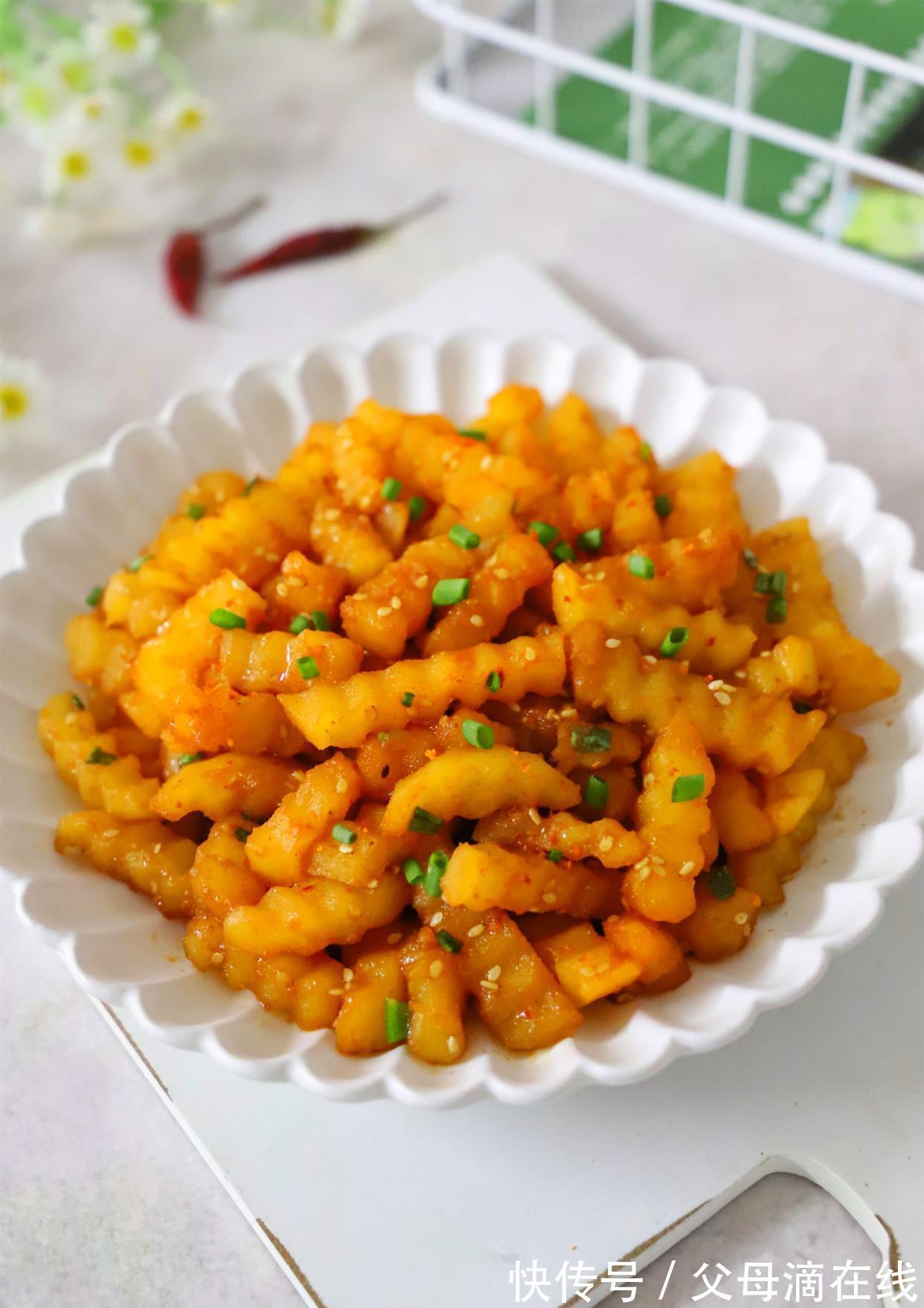 狼牙土豆|土豆不煎不炸,加料一拌,香辣开胃,解馋又顶饱,夏天吃太过瘾了