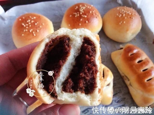 好吃|自从学会了做面包,再也不出去买了,没面包机也能做好吃的面包