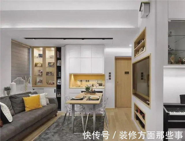 现代|52平现代风三居室空间折叠并重叠，让小户型更加舒适自在