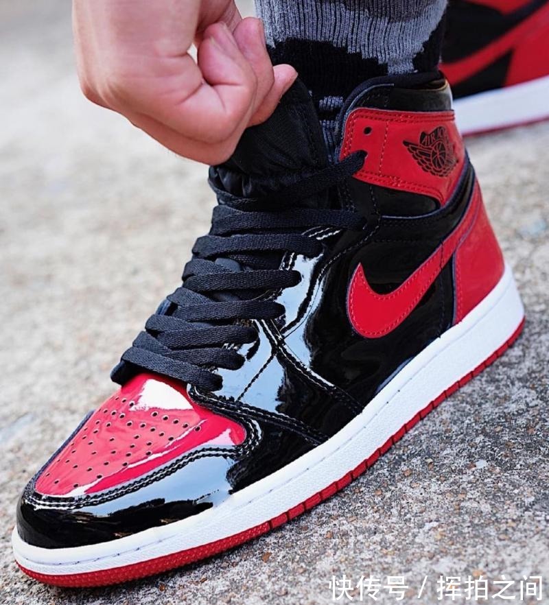 jordan Air Jordan 1 最新「黑红漆皮」2021 年准备释出!各位还忍得住!