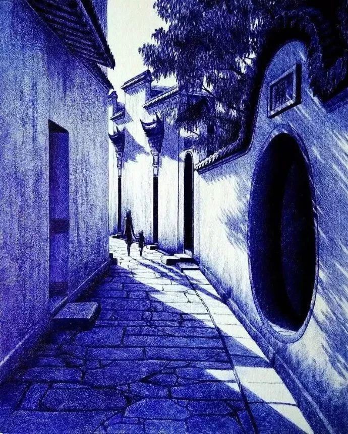  极品六大钢笔画，我是一张张跪着看完的，简直美爆