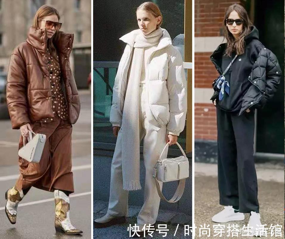 短款|降温后,羽绒服不用买太多,有这几款就够了,聪明的女人早穿上了