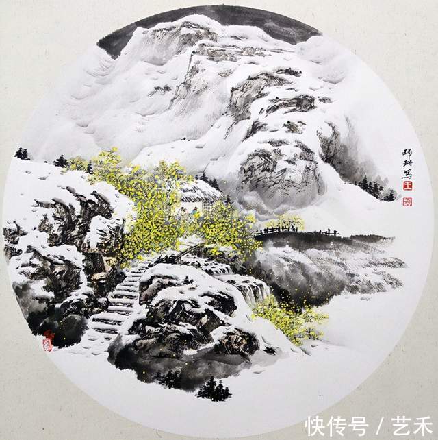 中国人民大学@深邃冷逸 高华超迈 ——王珂珊冰雪山水画读后