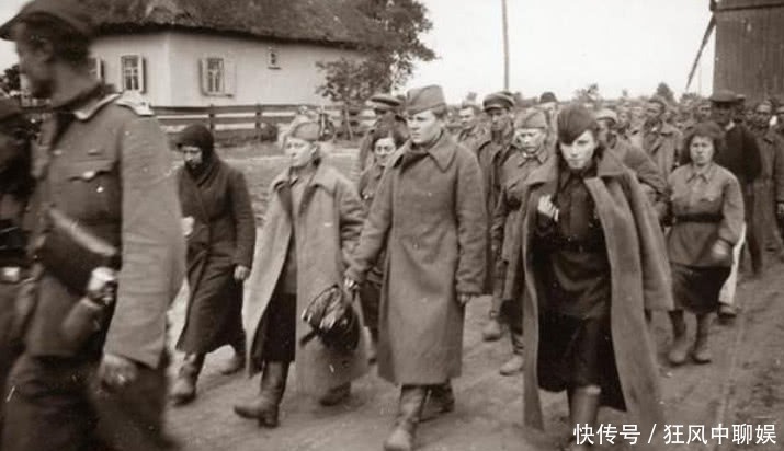 被俘|二战老照片,苏联女兵个个珠圆玉润,最后一张被俘霸气外露