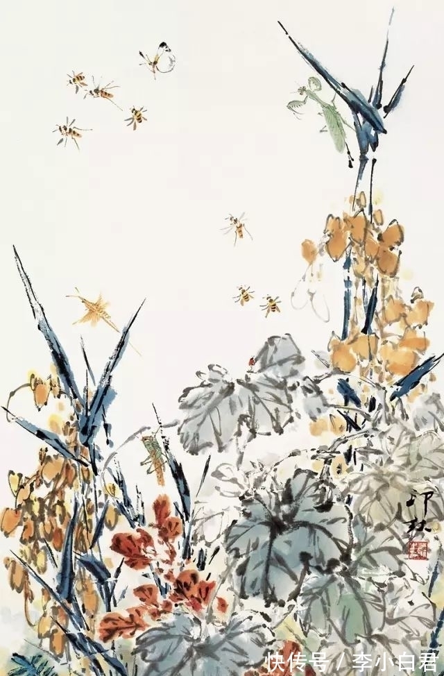 画坛!得王雪涛气韵的画家萧朗