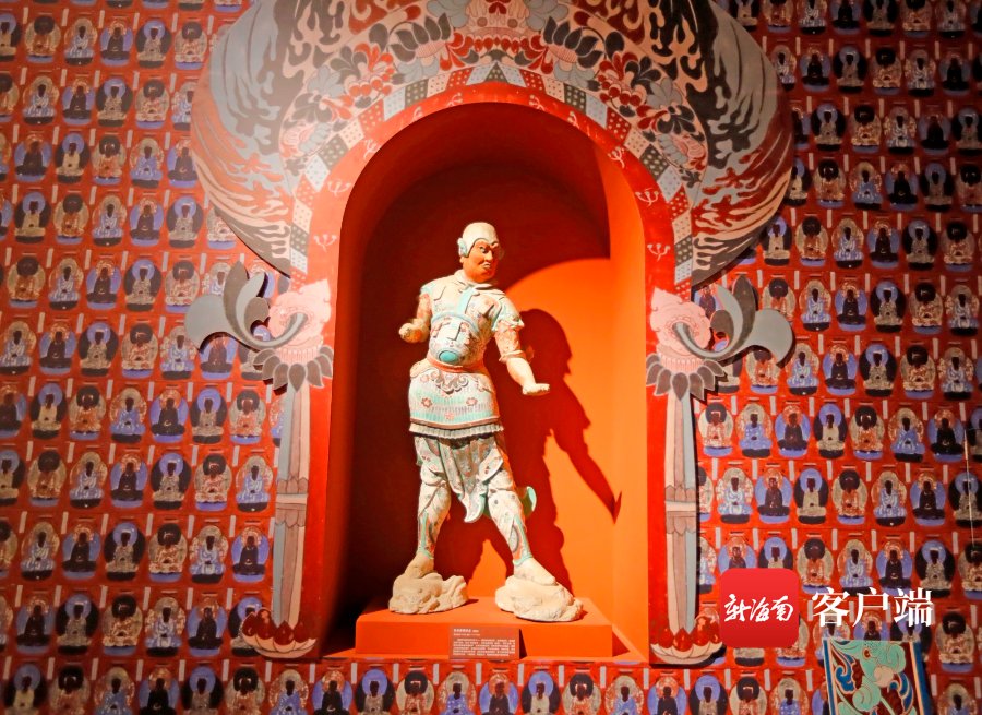  汪承贤摄|12月10日，到海南省博物馆看“觉色敦煌——敦煌石窟艺术展”