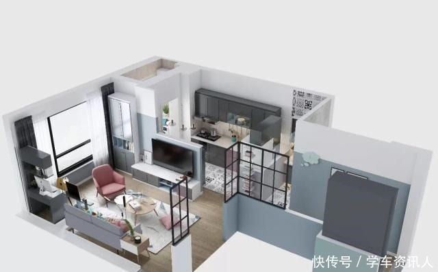 二胎|68㎡小户型将一房变两房,给二胎孩子打造出一个独立空间!