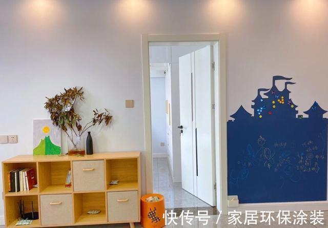 60平北欧风格新房,墙面刷网红灰,全屋很漂亮,一家人都很满意