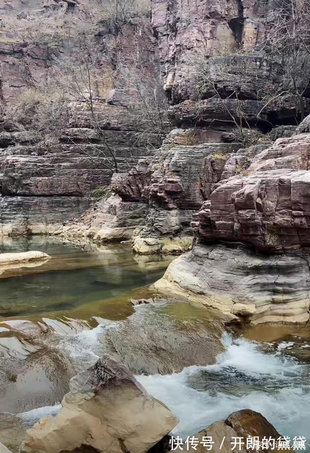 冬游!情景小诗《冬游云台山红石峡》