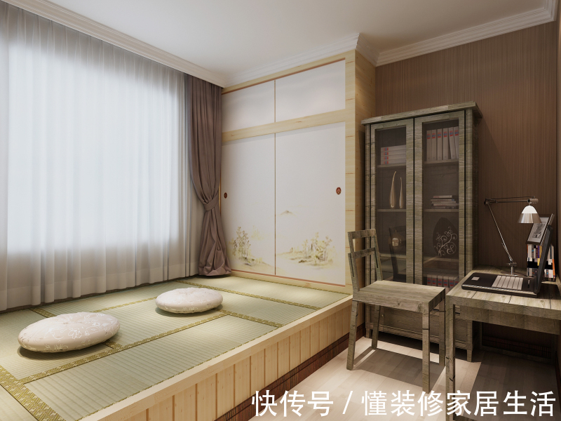 搁置架|卧室书房合二为一怎么装?教大家4个方法,堪称教科书的装修
