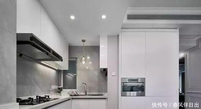 后现代风|137平后现代风装修,轻奢大气,时尚灰白色也可以如此完美