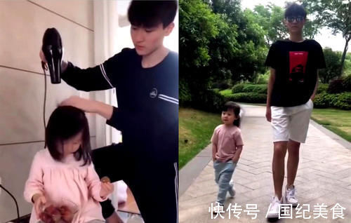 一起长大|二胎年龄差14岁是啥体验?送妹妹上学,哥哥努力扮嫩生怕被误会