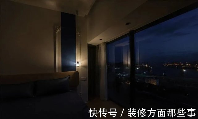 收纳|114m2简约温馨三居,白色+克莱因蓝的搭配,明净又高级!