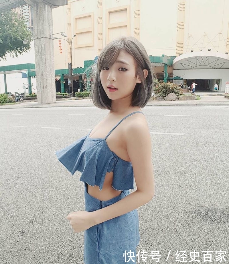 小姐姐穿|街拍:个高青春的妹子,美丽性感,个性百搭又不失时尚!