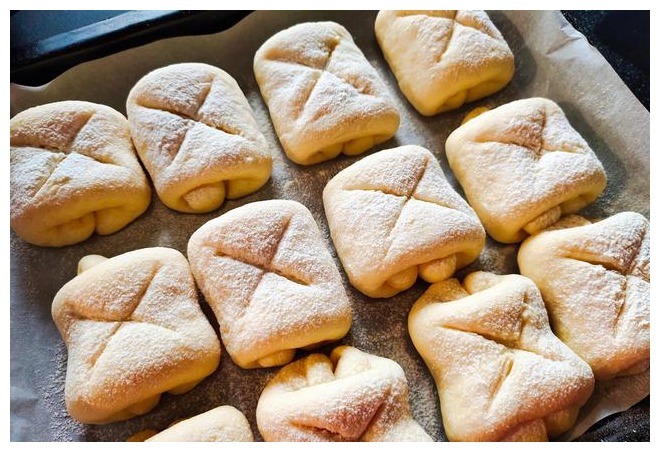 像云朵一样软的牛奶面包,不加一滴水,奶香浓郁又香甜