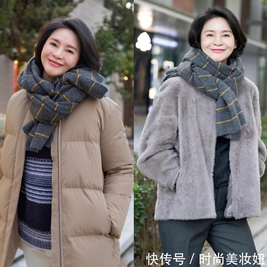 保暖度 这才是50岁女人的穿衣榜样,不扮嫩、不做作,也美得高级优雅
